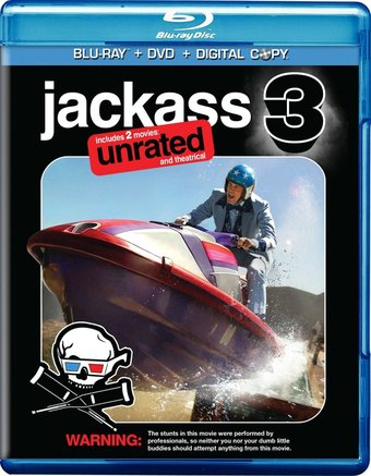 Jackass 3 (Blu-ray, Rated, Unrated, Includes