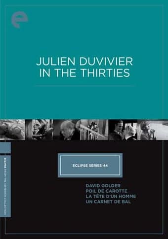 Julien Duvivier in the Thirties (4-DVD)