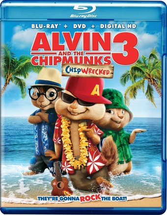 Alvin and the Chipmunks: Chipwrecked (Blu-ray +