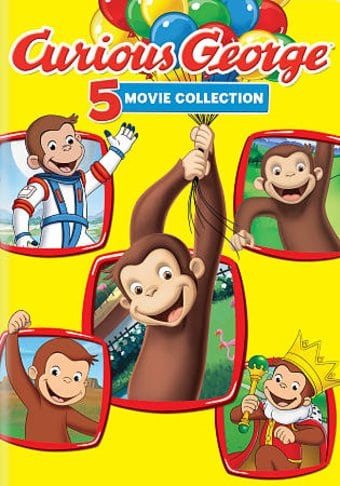 Curious George 5-Movie Collection (5-DVD)