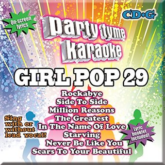 Party Tyme Karaoke - Girl Pop 29 [8+8 Song CD+G]