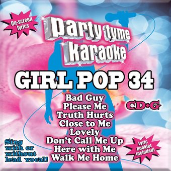 Party Tyme Karaoke: Girl Pop, Volume 34