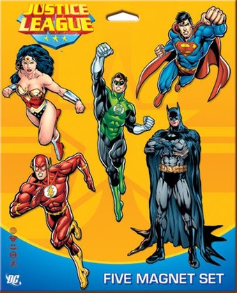 DC Comics - 5 Pack Justice League Magnet Set