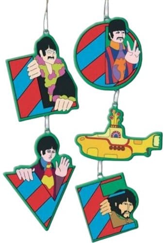 The Beatles - Love Miniature Ornaments (Set of 5)
