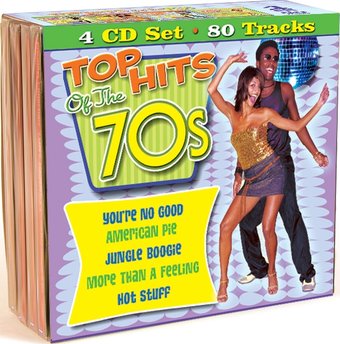 Top Hits of the 70s: 80 Original Songs (4-CD)