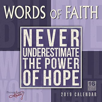 Words of Faith — Primitives By Kathy - 2019 -