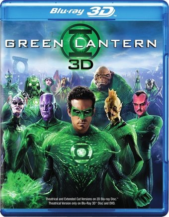 Green Lantern 3D (Blu-ray + DVD)