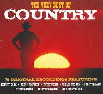 The Very Best of Country: 75 Original Hits (3-CD)