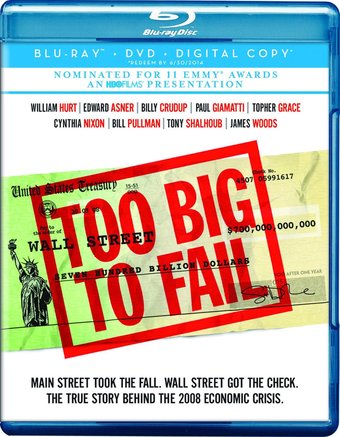 Too Big to Fail (Blu-ray + DVD)
