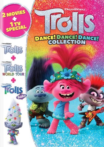 Trolls Dance! Dance! Dance! Collection (3-DVD)