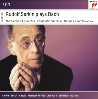 Rudolf Serkin Plays Bach (3Pk)