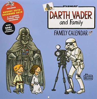 Darth Vader and Family - 2019 - Wall Calendar