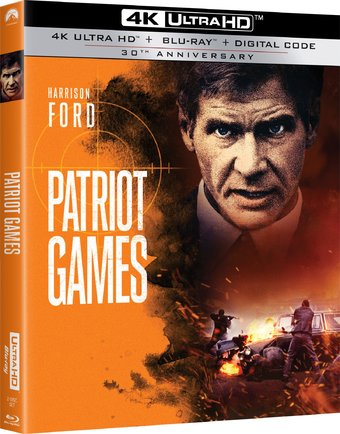 Patriot Games (Includes Digital Copy, 4K Ultra HD
