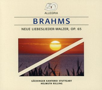 Brahms Neue Liebeslieder Waltzes Op.65 No.'S 1-15