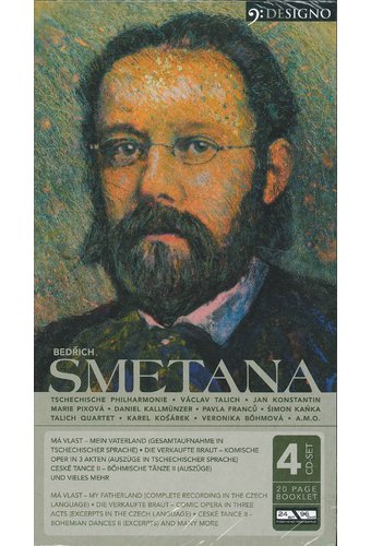 Bedrich Smetana (4-CD + 20-Page Booklet)