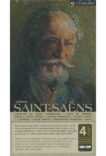 Camille Saint-Saens (4-CD + 20-Page Booklet)