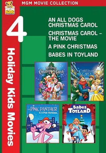 4 Holiday Kids Movies (An All Dogs Christmas