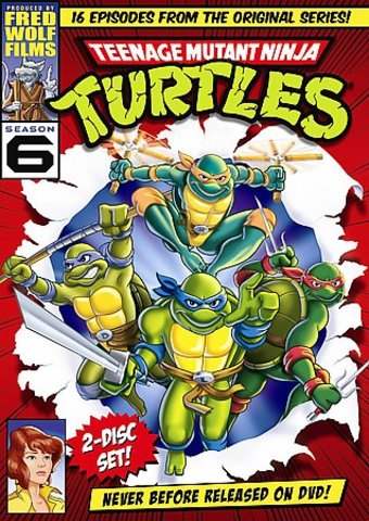 Teenage Mutant Ninja Turtles - Season 6 (2-DVD)