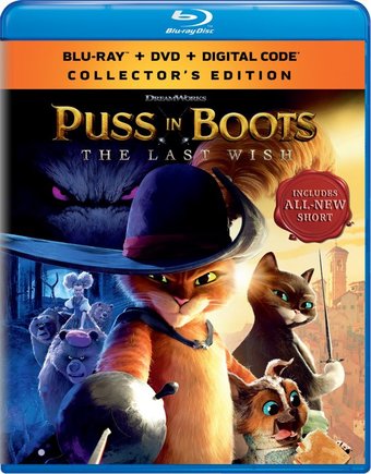 Puss In Boots: The Last Wish (2Pc) (W/Dvd)