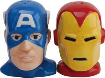 Marvel Comics - Captain America & Iron Man Heads