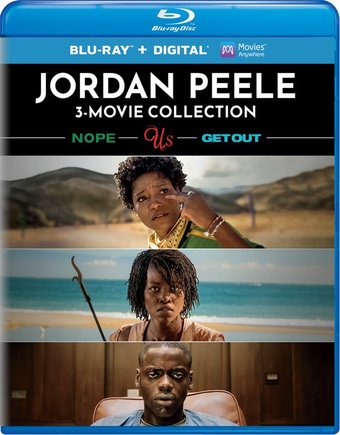 Jordan Peele 3-Movie Collection (Blu-ray,