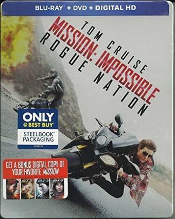 Mission: Impossible (Steelbook) (4K Ultra HD + Blu-Ray + Digital Copy) 