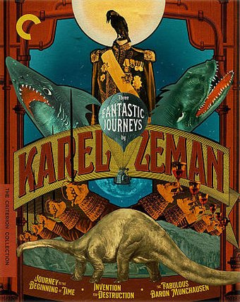 Three Fantastic Journeys by Karel Zeman (Blu-ray)