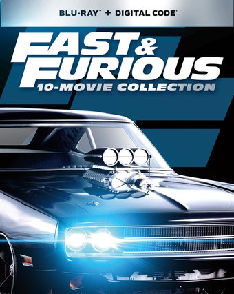 Fast & Furious 10-Movie Collection (Blu-ray +
