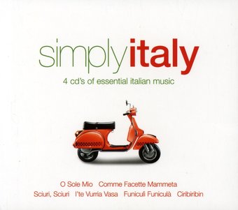 Simply Italy: 4-CD's of Essential Italian Music