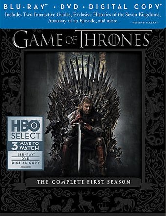 Game of Thrones - Complete 1st Season (Blu-ray +
