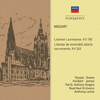 Mozart: Litanies Kv 195 & 243 (Aus)