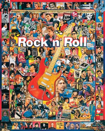 Rock & Roll - 1000 Piece Puzzle