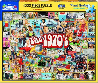 The Seventies Puzzle (1000 Pieces) The Seventies Puzzle (1000 Pieces)