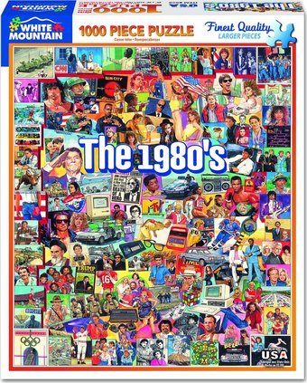 The Eighties (1980's) - Jigsaw Puzzle (1000