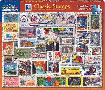 Classic Stamps Puzzle (500 Pieces)