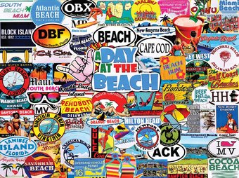 A Day at The Beach Puzzle (1000 Pieces)