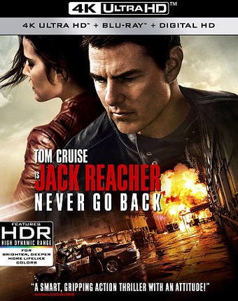 Jack Reacher: Never Go Back (4K UltraHD + Blu-ray)