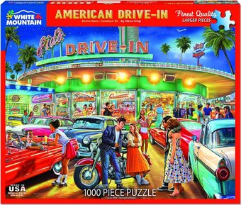 American Drive-in - Puzzle (1000 Pieces)