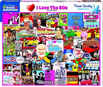 I Love The 1980s - Puzzle (1000 Pieces)