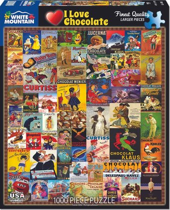 I Love Chocolate Puzzle (1000 Pieces)