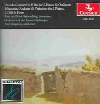 Concerto For 2 Pianos & Orch / Andante & Variation
