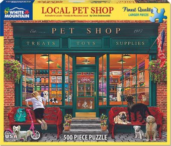 Local Pet Store Puzzle (550 Pieces)