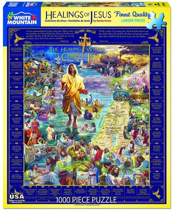 Healings of Jesus Puzzle (1000 Pieces)