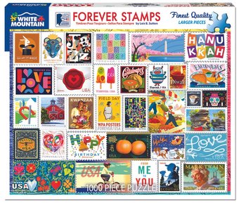 USPS Forever Stamps Puzzle (1000 Pieces)