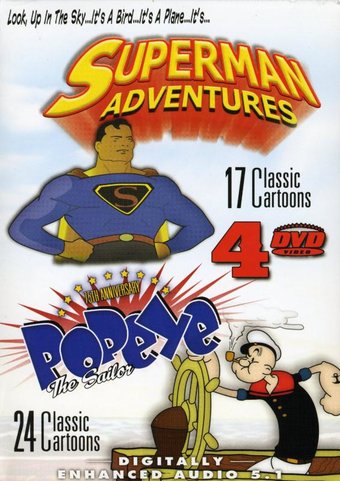 Superman Adventures / Popeye the Sailor (4-DVD)