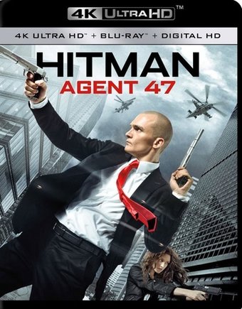 Hitman: Agent 47 (4K Ultra HD Blu-ray, Blu-ray,