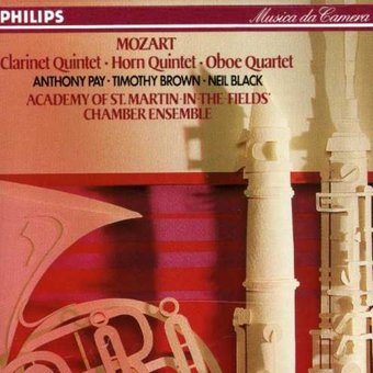 Mozart: Clarinet Quintet, etc / Academy Chamber
