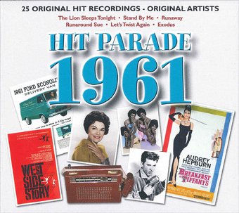 The Hit Parade 1961: 25 Original Recordings by