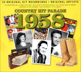 Country Hit Parade 1958: 25 Original Hit