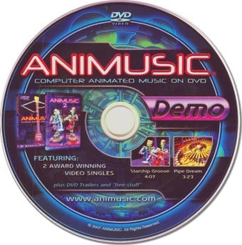 Animusic Sampler DVD